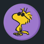 Coole Sonnenbrille aus Holz Magnet<br><div class="desc">Schauen Sie sich dieses super niedliche Design an,  mit Woodstock mit cooler Sonnenbrille.</div>