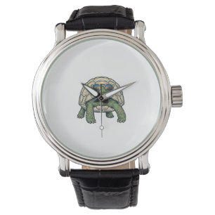 Coole Sonnenbrille Schildkröte Vintage Vektor Desi Armbanduhr