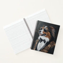 Coole Sonnenbrille Shetland Sheepdog | Sheltie Notizbuch
