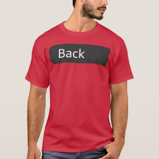 Coole Spielmatte Auto Rennregal Auf Der Rückseite T-Shirt