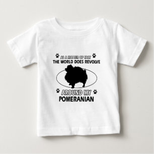 coole SPITZ-Entwürfe Baby T-shirt