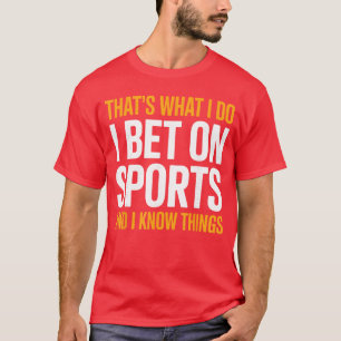 Coole Sportwetten-Kunst für Männer Frauen Parlay S T-Shirt