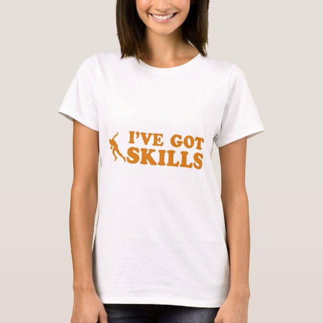 coole sprinting Entwürfe T-Shirt (Vorderseite)