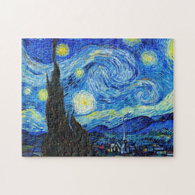 Coole Starry Nachtvincent van gogh Malerei (Horizontal)