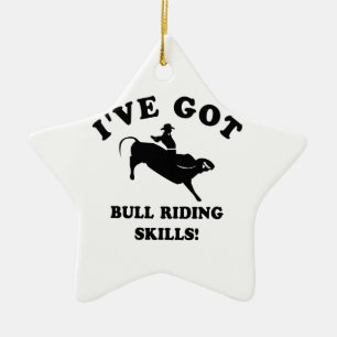 coole Stierreitentwürfe Keramikornament