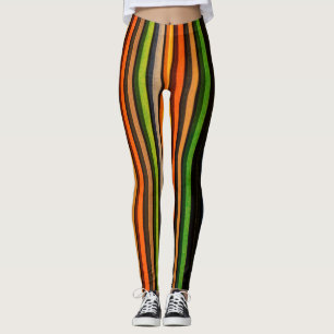 Coole Streifen Pop Art Retro Leggings