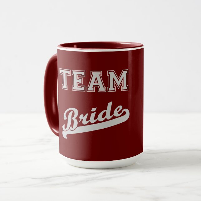 Coole Stylish Team Bride Tasse (Vorderseite Links)