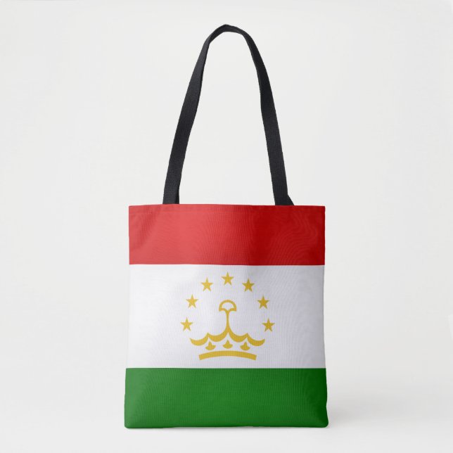 Coole tadschikische Fahne Tasche (Vorderseite)