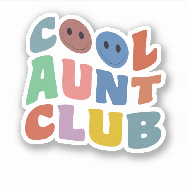 Coole Tante Club Funny Lugano Coole Traumstrecke A Aufkleber (Vorderseite)