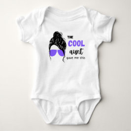 Coole Tante gab mir diesen Baby Bodysuit Baby Strampler