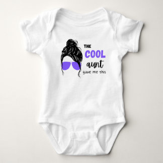 Coole Tante gab mir diesen Baby Bodysuit Baby Strampler