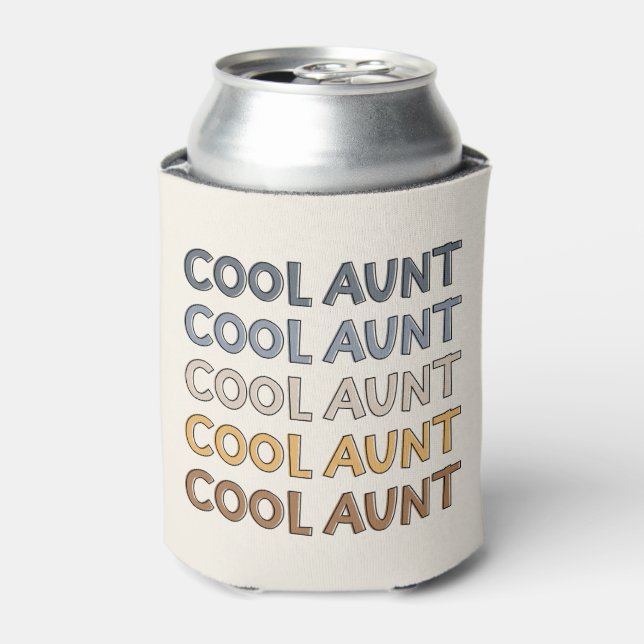 Coole Tante Moderne Niedliche Geschenke für Tante Dosenkühler (Kanne Vorderseite)