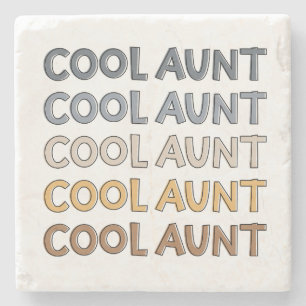 Coole Tante Moderne Süße Geschenke für Tante Steinuntersetzer