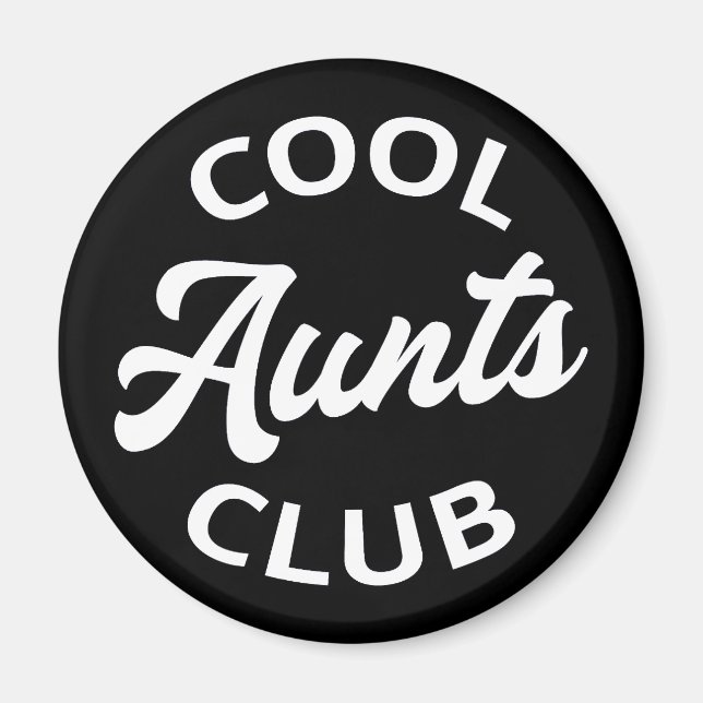 Coole Tanten Club I Magnet (Vorne)