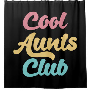Coole Tanten Club II Duschvorhang