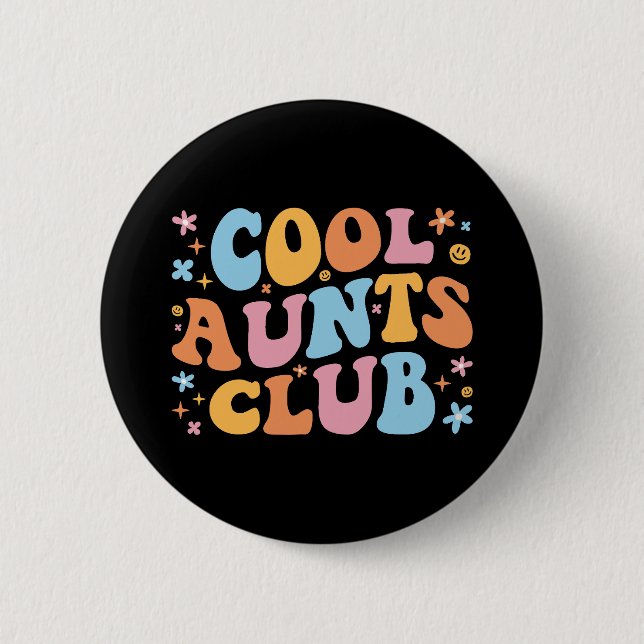 Coole Tanten Club III Button (Vorderseite)