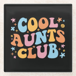 Coole Tanten Club III Glasuntersetzer