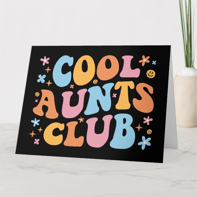 Coole Tanten Club III Karte (Vorderseite)
