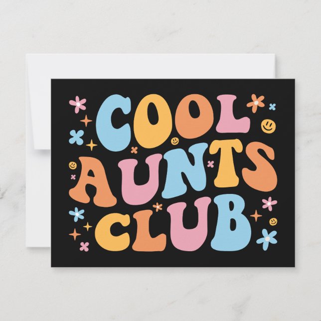 Coole Tanten Club III Karte (Vorderseite)