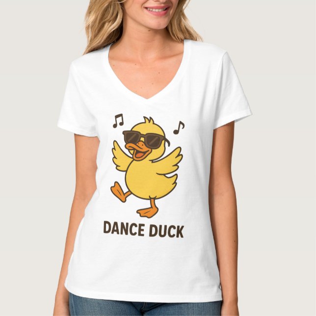 Coole Tanzdusche T-Shirt (Vorderseite)