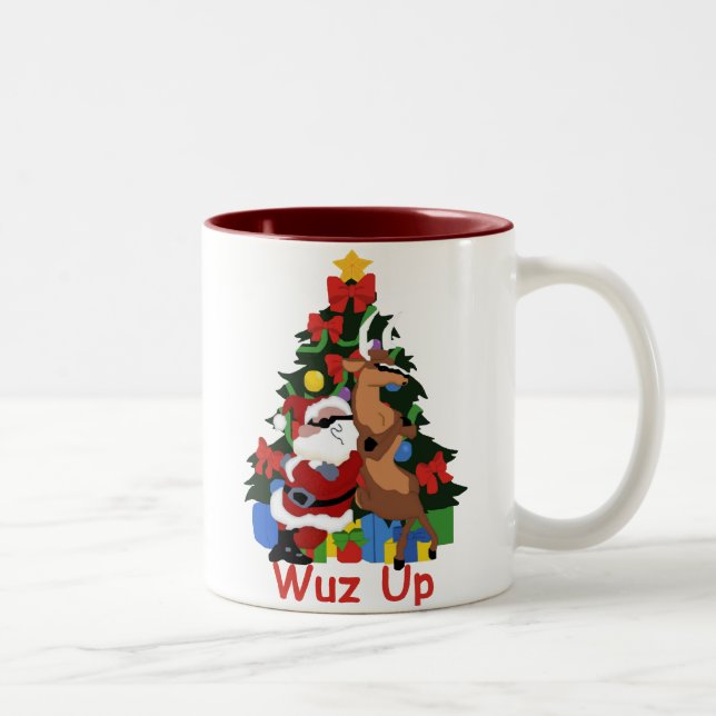 Coole Tasse Santa und Reinhéa (Rechts)