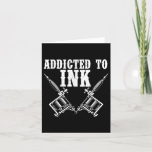 Coole Tattoo Lover Kunst für Männer Frauen Tattooo Karte