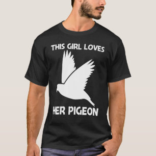 Coole Taube für Mädchen Jungen Rock Dove Bird Haus T-Shirt