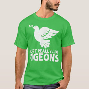 Coole Taube für Männer Frauen Staple Homing Taube  T-Shirt