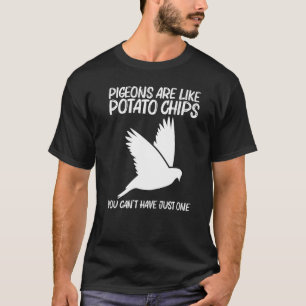 Coole Taube für Männer Rock Dove Bird Pet T-Shirt