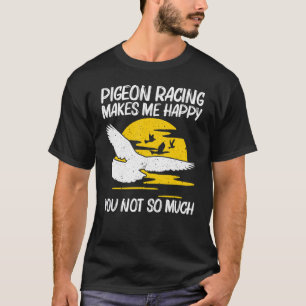 Coole Taubenrennen für Männer Frauen Brieftauben R T-Shirt