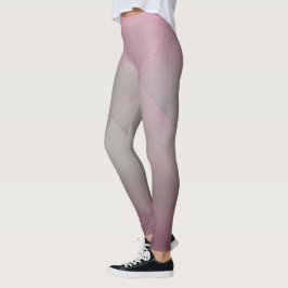Coole Teller aus Aluminium, grau bis rosa Leggings