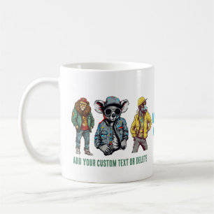 Coole Tier Mode Geschenk Kaffee Kaffeetasse