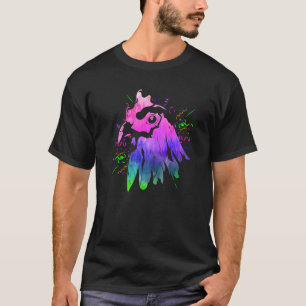 Coole Tierparty Bauernhof Tier Vogel Huhn T-Shirt