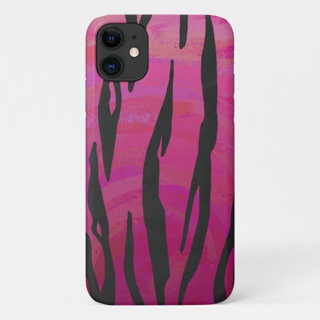 Coole Tiger Streifen Case-Mate iPhone Hülle (Rückseite)