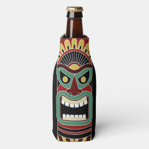 Coole Tiki Totem individuelle Name Flasche cooler Flaschenkühler
