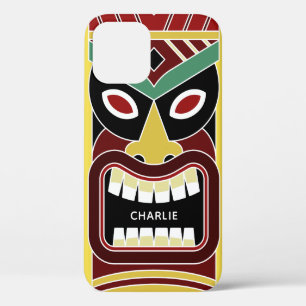 Coole Tiki Totem individuelle Name Telefonzellen Case-Mate iPhone Hülle