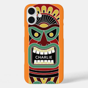 Coole Tiki Totem individuelle Name- und Farbtelefo title_seo2