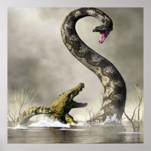Coole Titanoboa Poster