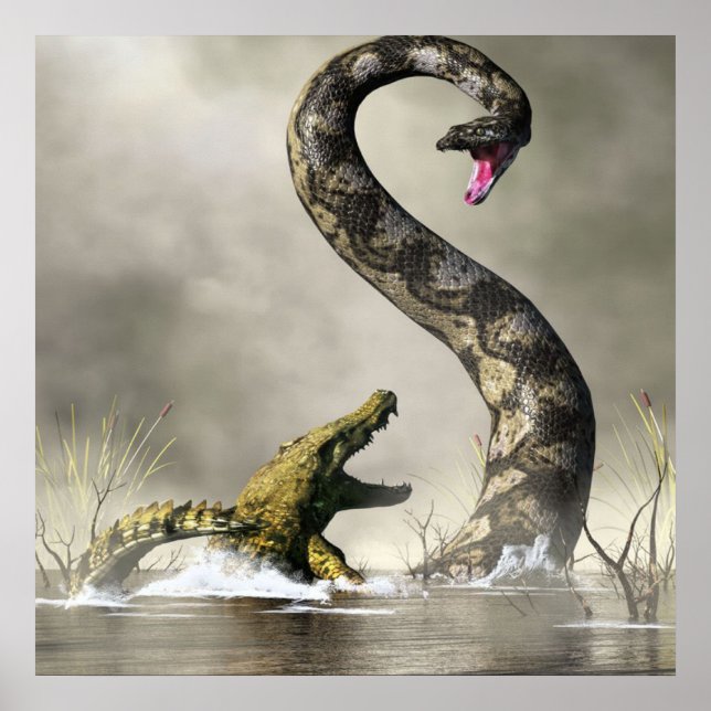 Coole Titanoboa Poster (Vorne)