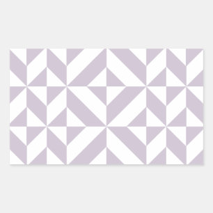 Coole Traubengeometrie Deko Cube Muster Rechteckiger Aufkleber