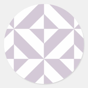 Coole Traubengeometrie Deko Cube Muster Runder Aufkleber