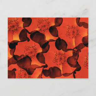 Coole, trendige, einzigartige digitale Kunst der B Postkarte
