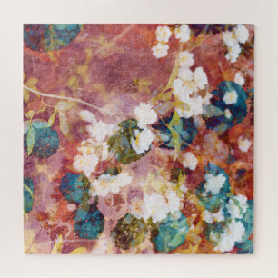 Coole, trendige Kunst der romantischen Blume