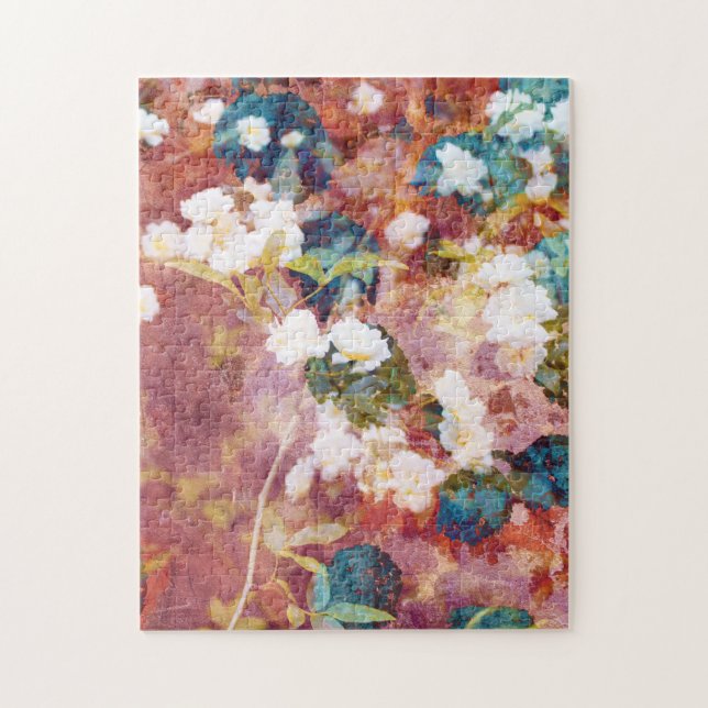 Coole, trendige Kunst der romantischen Blume (Vertikal)