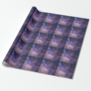 Coole Trendy Galaxy Geschenkpapier