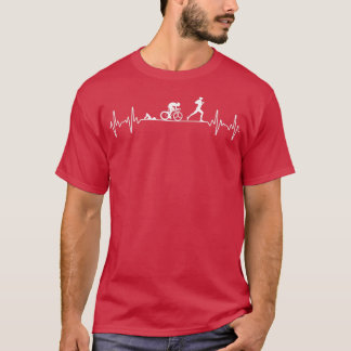 Coole Triathlon Kunst, Dichtung und Musik T-Shirt