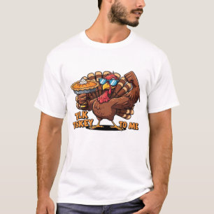 Coole Truthahn-Dankfest lustige klassische T-Shirt
