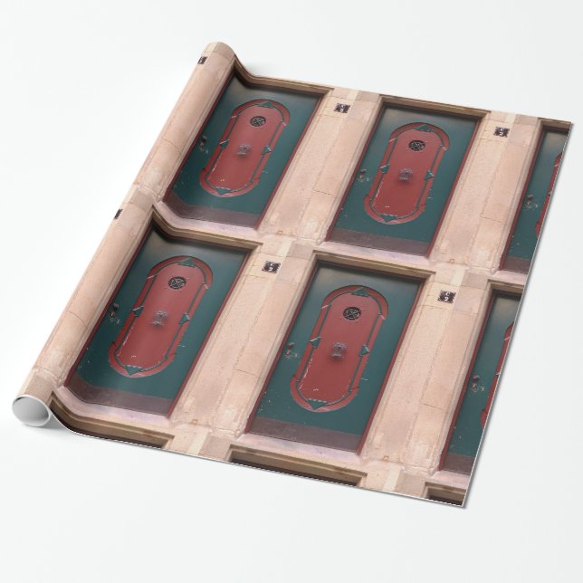Coole Tür-glattes Verpackungs-Papier, 30 in x 6 ft Geschenkpapier (Ungerollt)