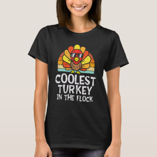 Coole Türkei in der Flock Kleinkind Boys Thanksgiv T-Shirt