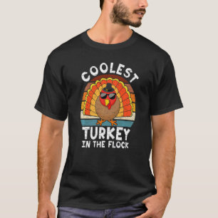 Coole Türkei in der Flock Kleinkind Boys Thanksgiv T-Shirt
